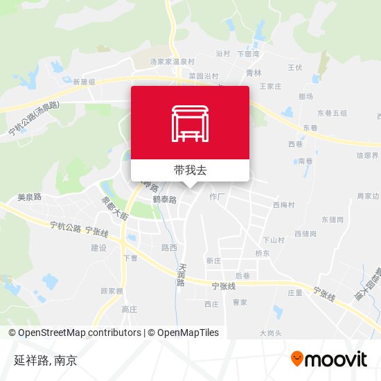 延祥路地图