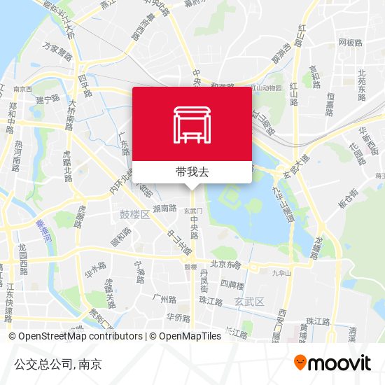 公交总公司地图