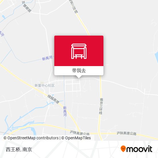 西王桥地图