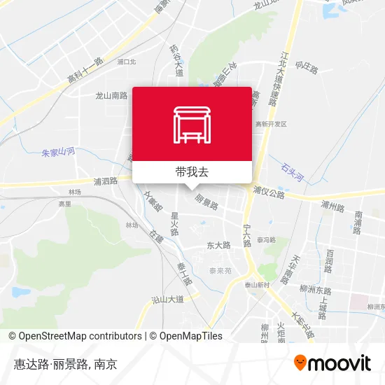 惠达路·丽景路地图