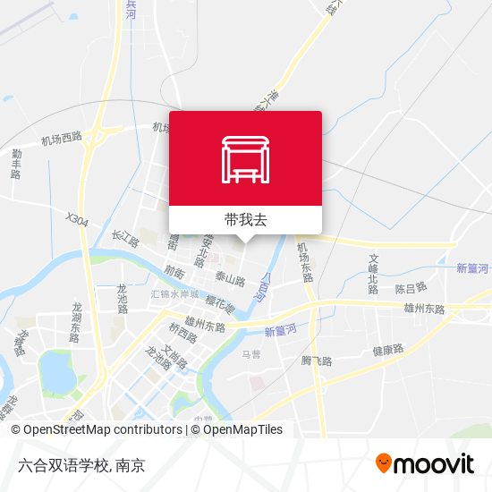 六合双语学校地图