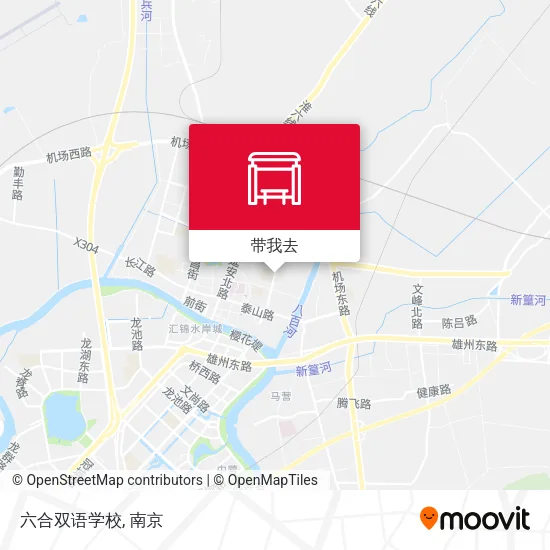 六合双语学校地图