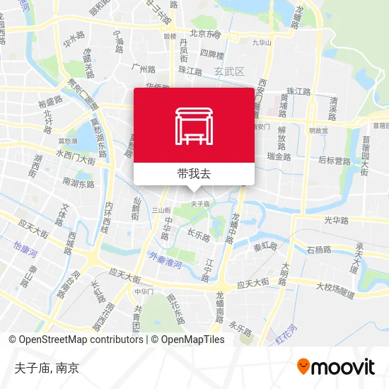 夫子庙地图