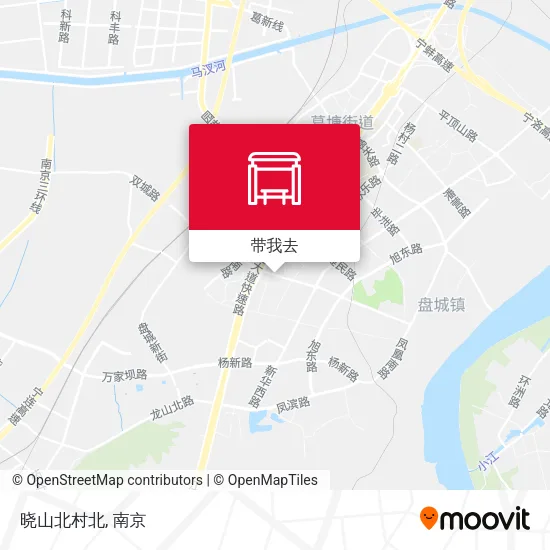 晓山北村北地图