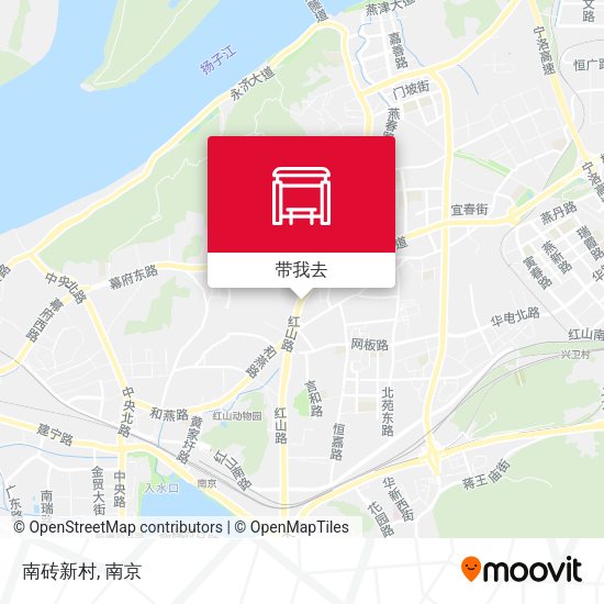 南砖新村地图