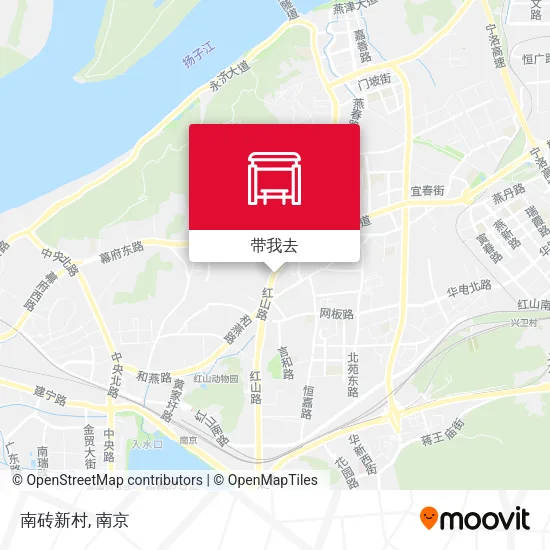 南砖新村地图