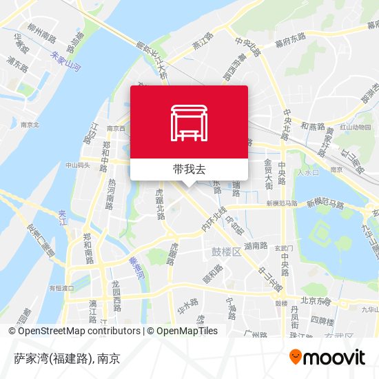 萨家湾(福建路)地图