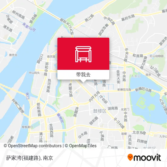 萨家湾(福建路)地图