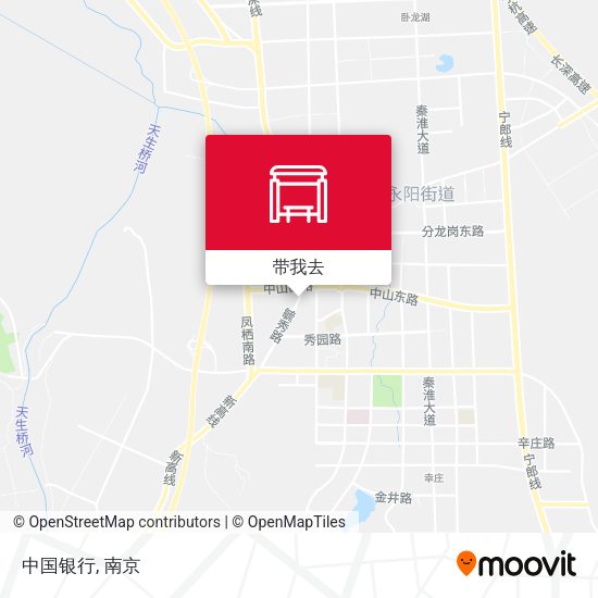 中国银行地图