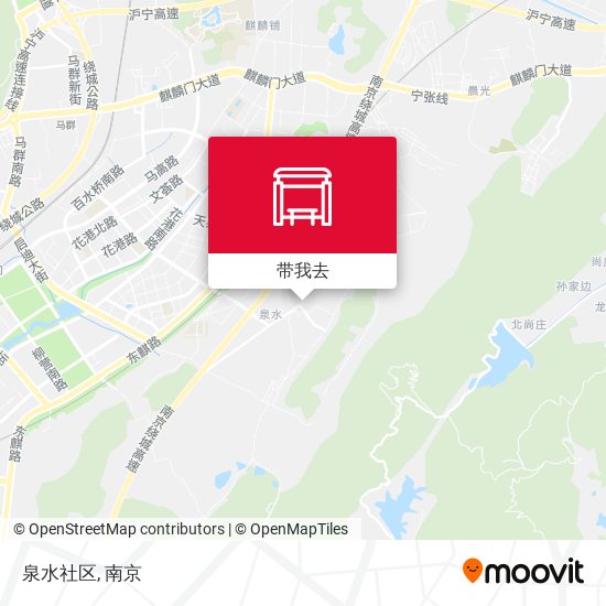 泉水社区地图