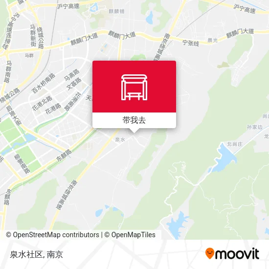 泉水社区地图
