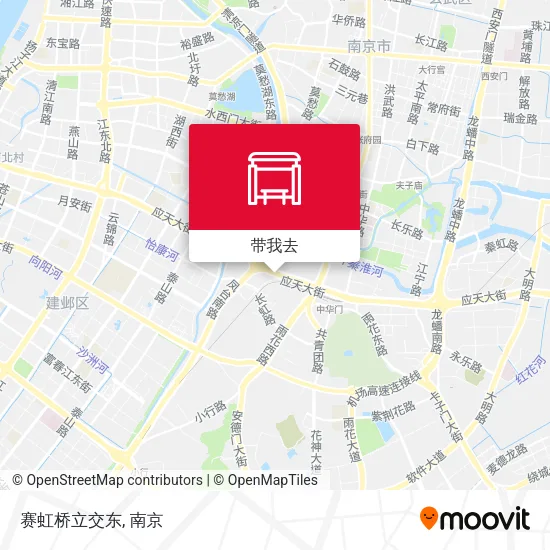 赛虹桥立交东地图