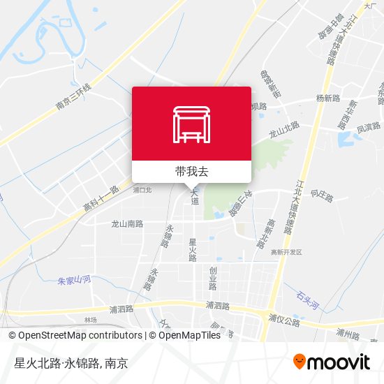 星火北路·永锦路地图