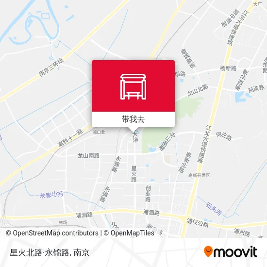 星火北路·永锦路地图