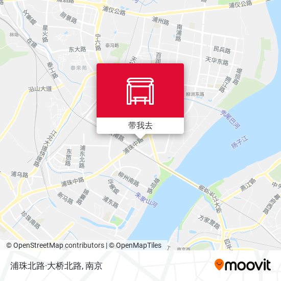 浦珠北路·大桥北路地图