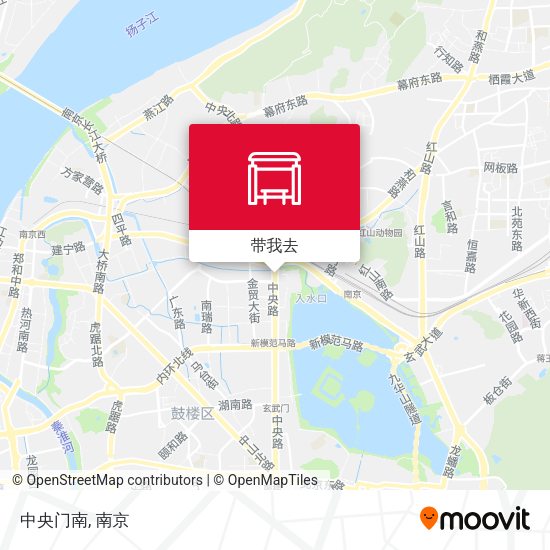 中央门南地图