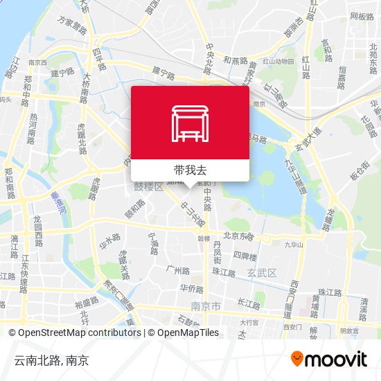 云南北路地图