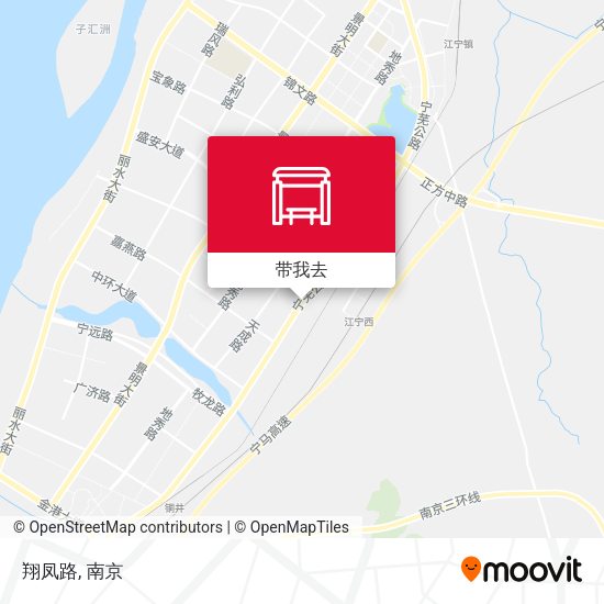 翔凤路地图