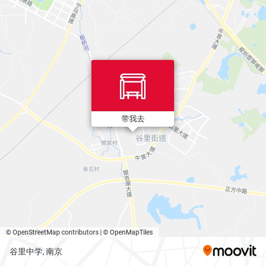 谷里中学地图