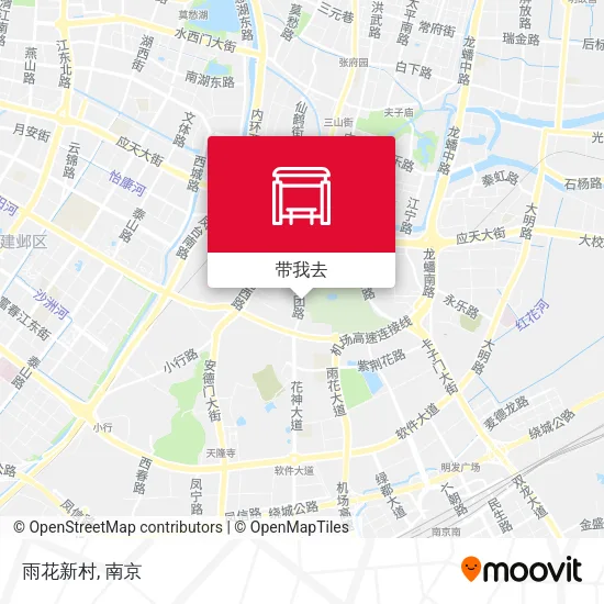 雨花新村地图