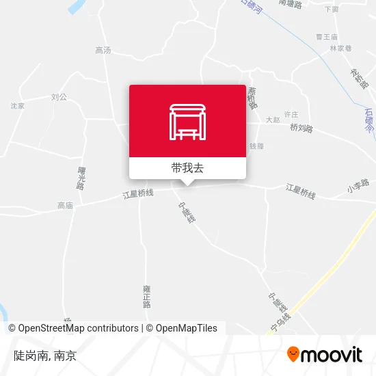 陡岗南地图