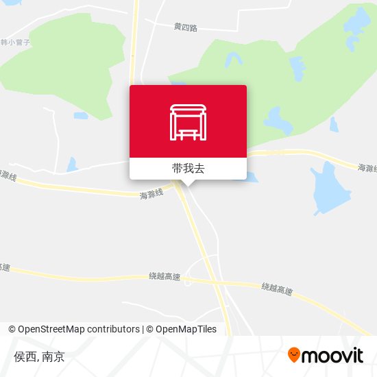 侯西地图
