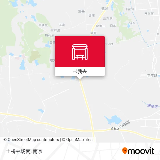 土桥林场南地图