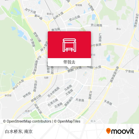 白水桥东地图