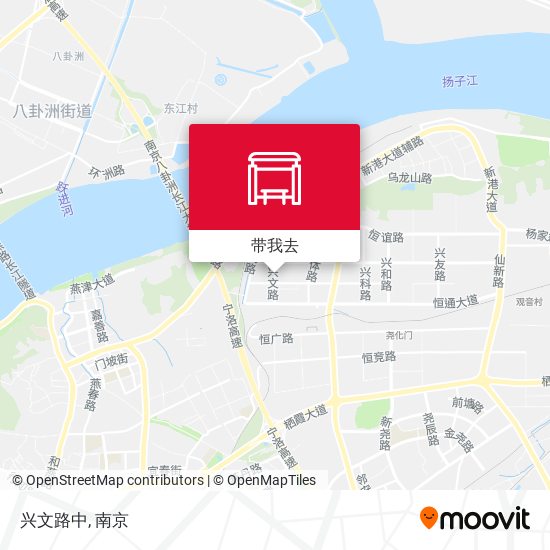 兴文路中地图