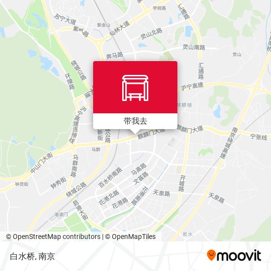 白水桥地图