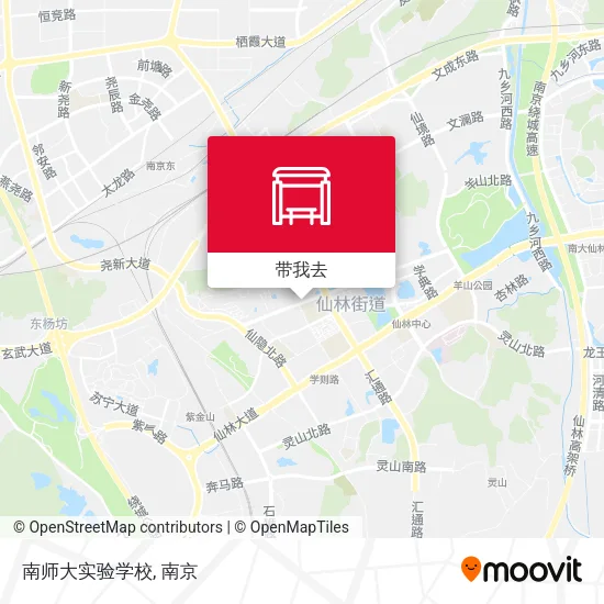 南师大实验学校地图