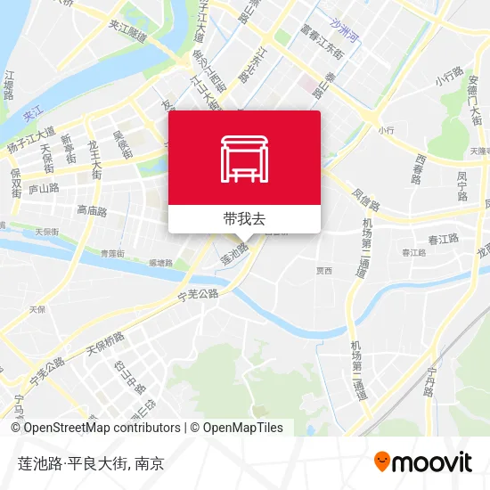 莲池路·平良大街地图