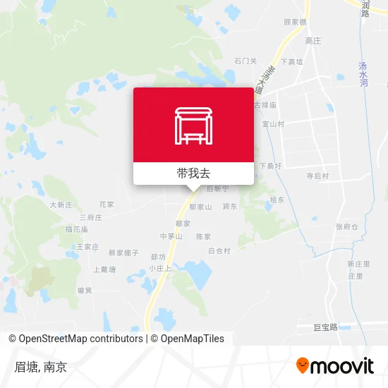 眉塘地图