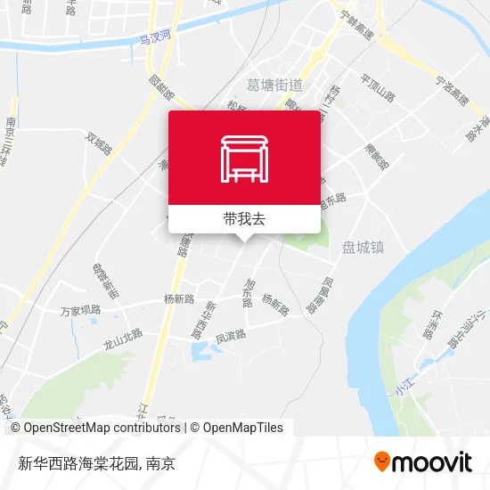 新华西路海棠花园地图