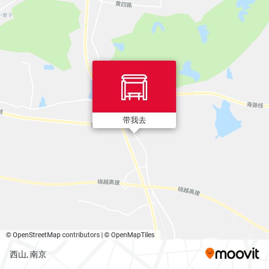 西山地图