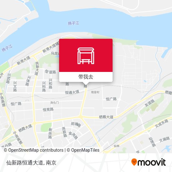 仙新路恒通大道地图