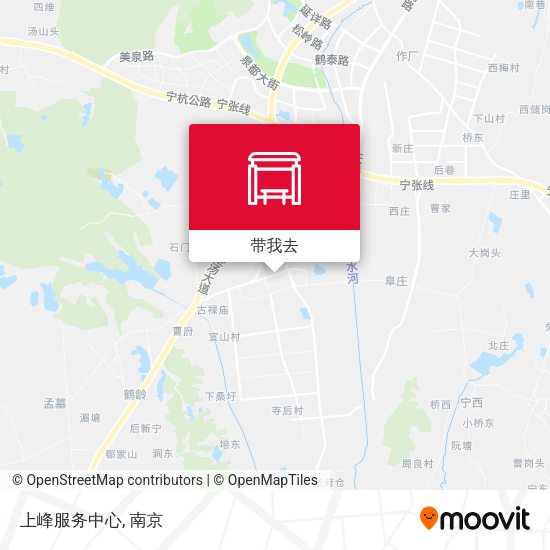 上峰服务中心地图