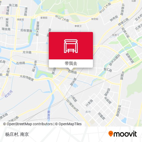 杨庄村地图