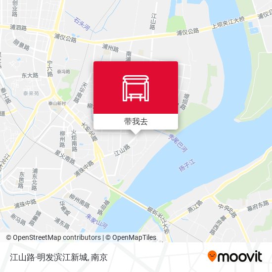 江山路·明发滨江新城地图