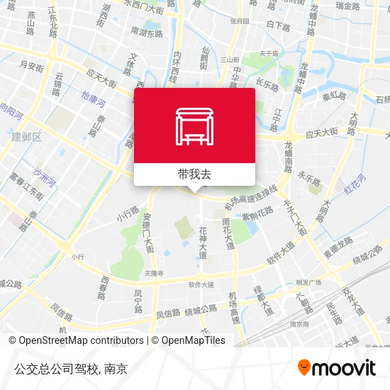 公交总公司驾校地图