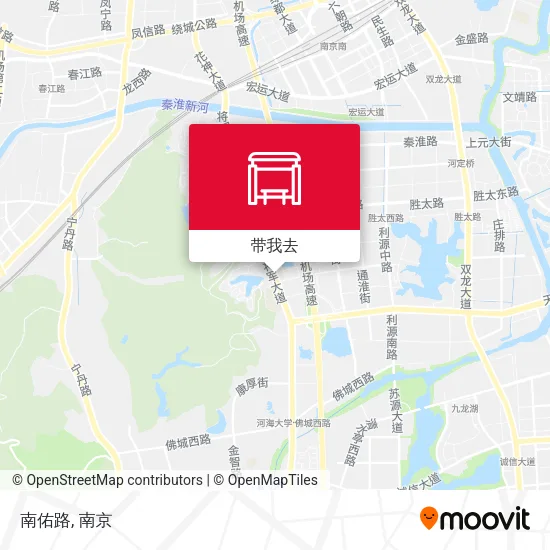南佑路地图