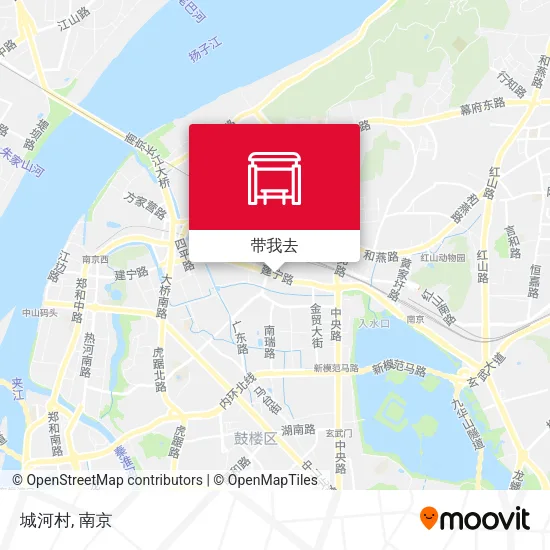 城河村地图