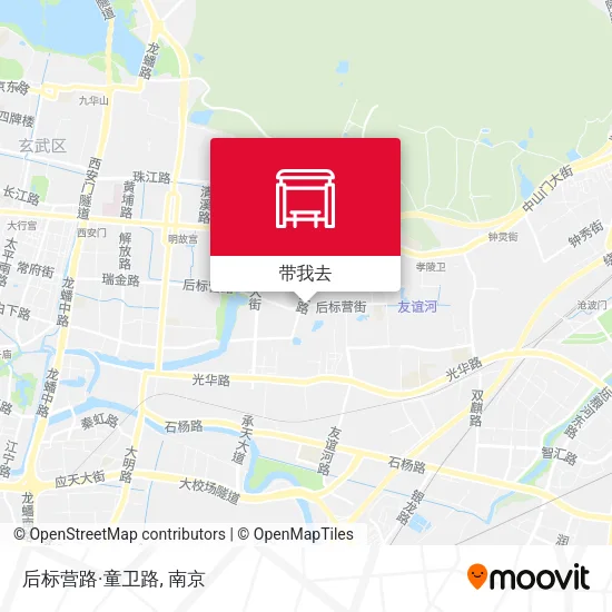 后标营路·童卫路地图