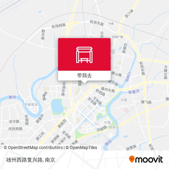 雄州西路复兴路地图