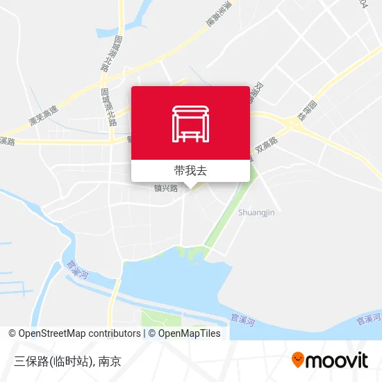 三保路(临时站)地图