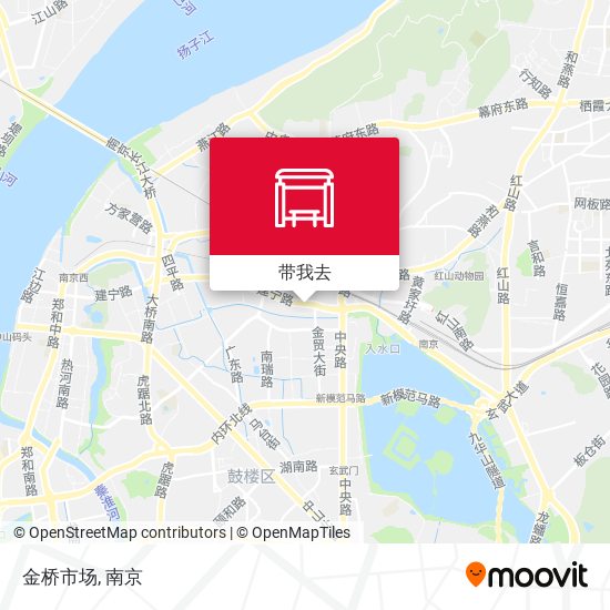 金桥市场地图