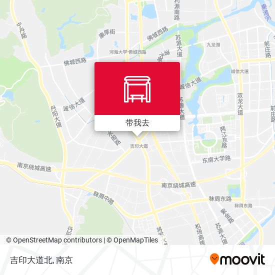 吉印大道北地图