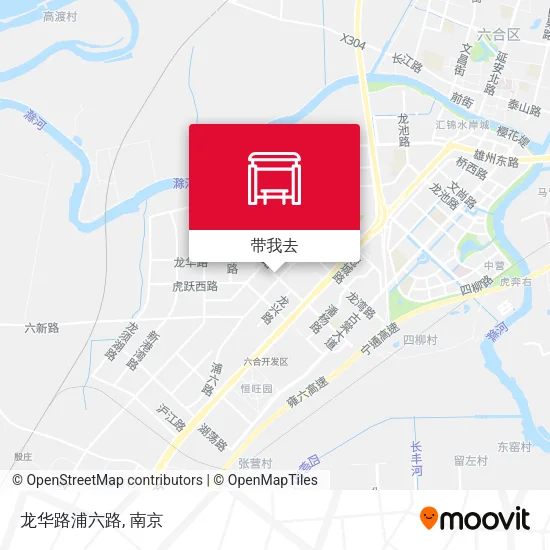 龙华路浦六路地图