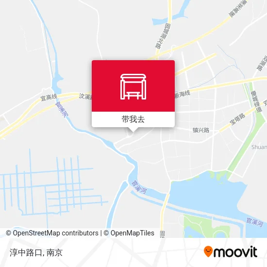 淳中路口地图