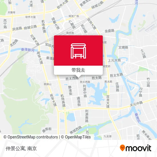 仲景公寓地图